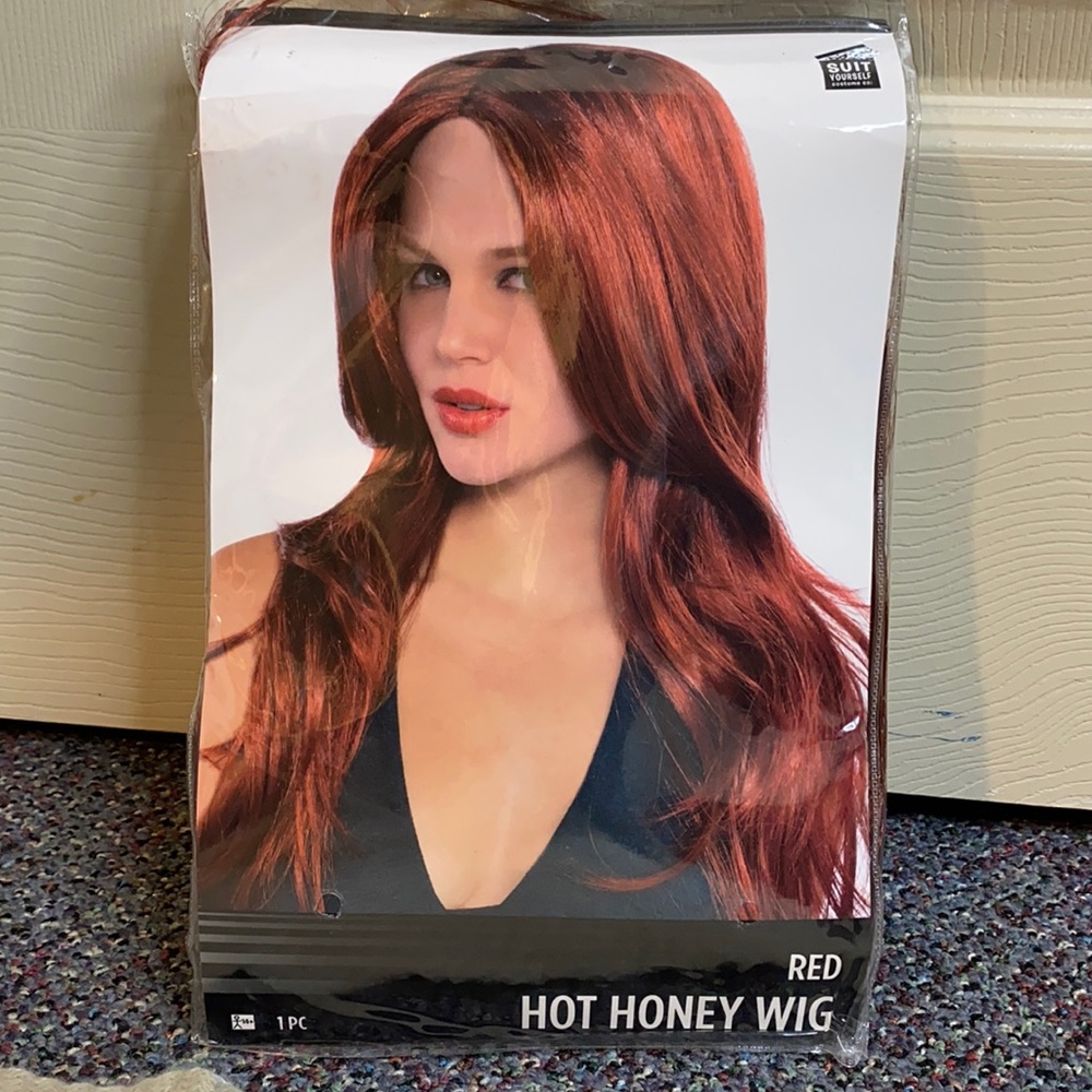 Red Hot Honey Wig